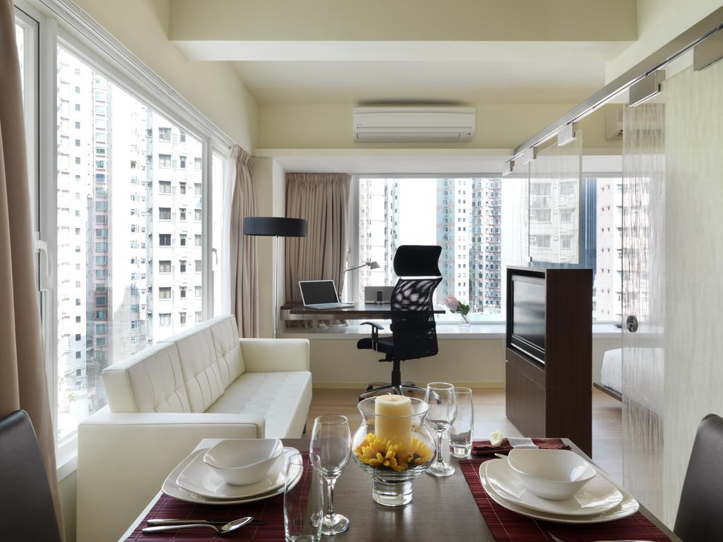 The Johnston Suites Hongkong Zimmer foto